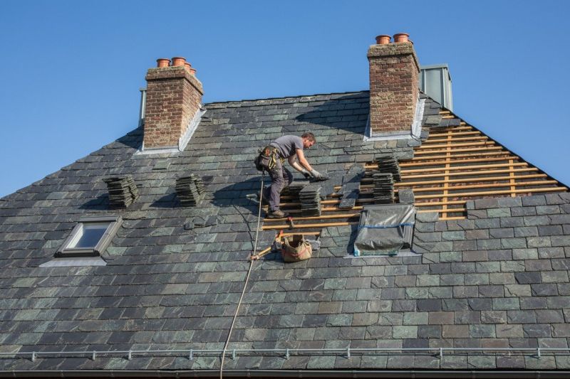 Slate Roofing Service detail